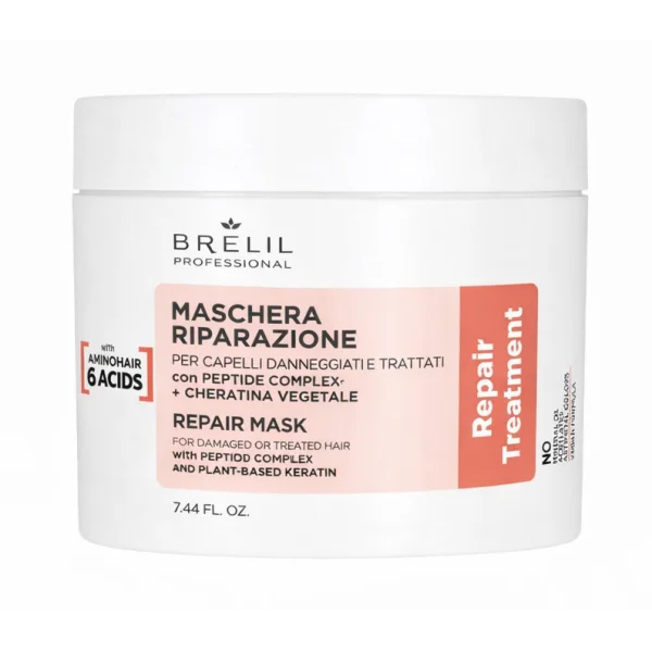 BRELIL Repair Hair Mask for Damaged Hair, 220 ml